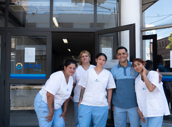 Espacios limpios y organizados en sedes PAMI