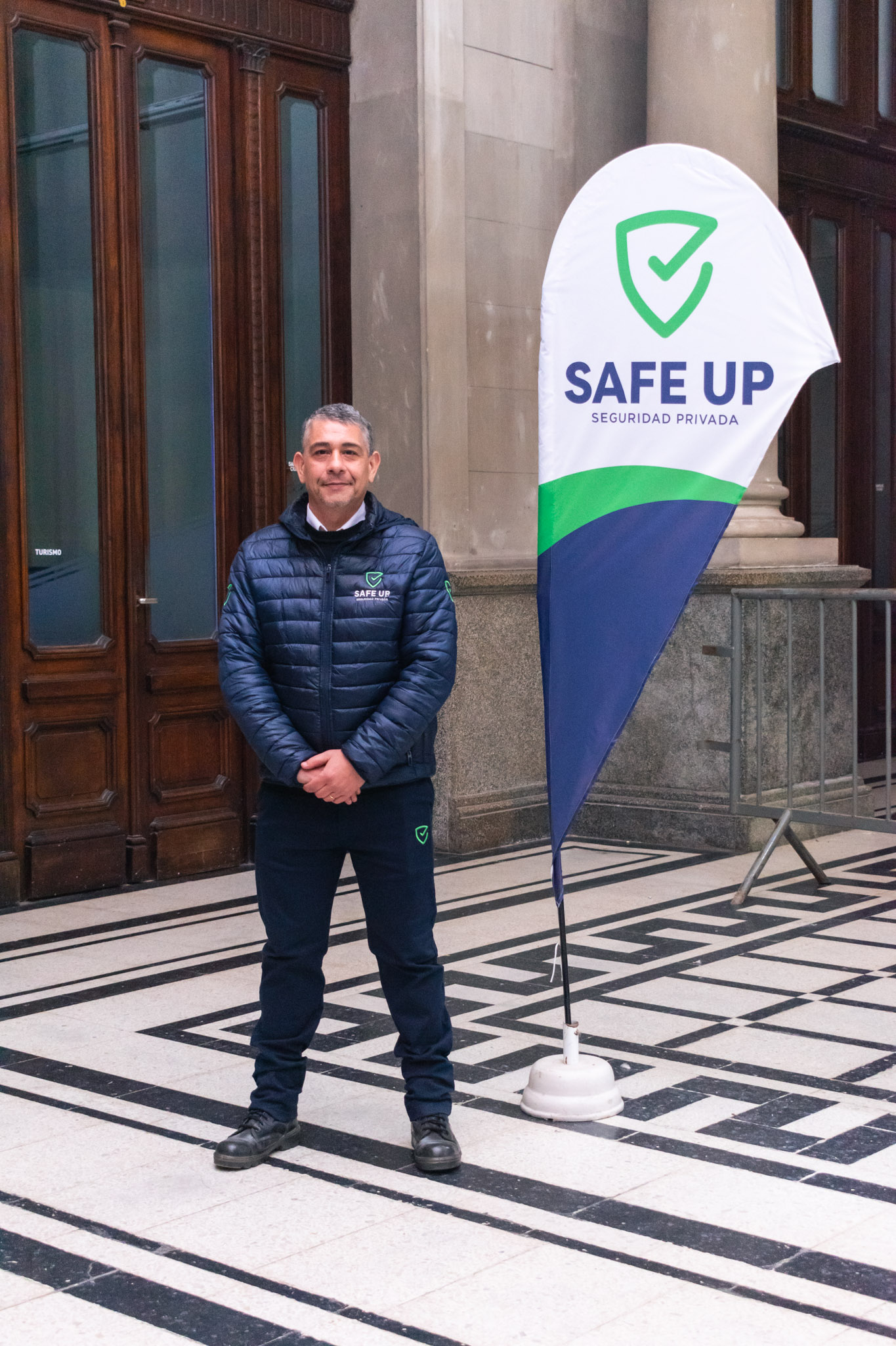 Equipo SAFE UP en sitio